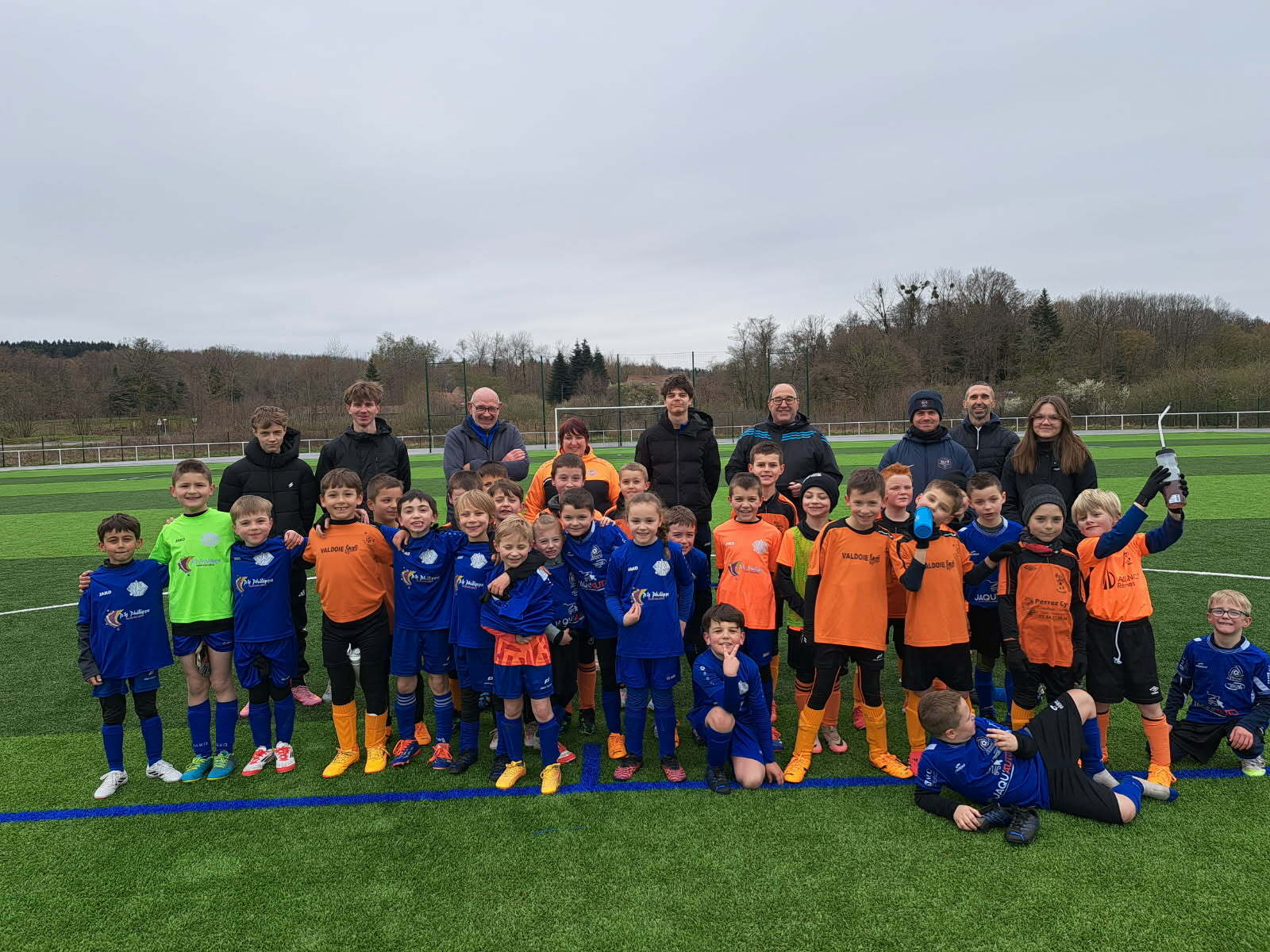 LE PREMIER PLATEAU U9G SUR LE SYNTHETIQUE...