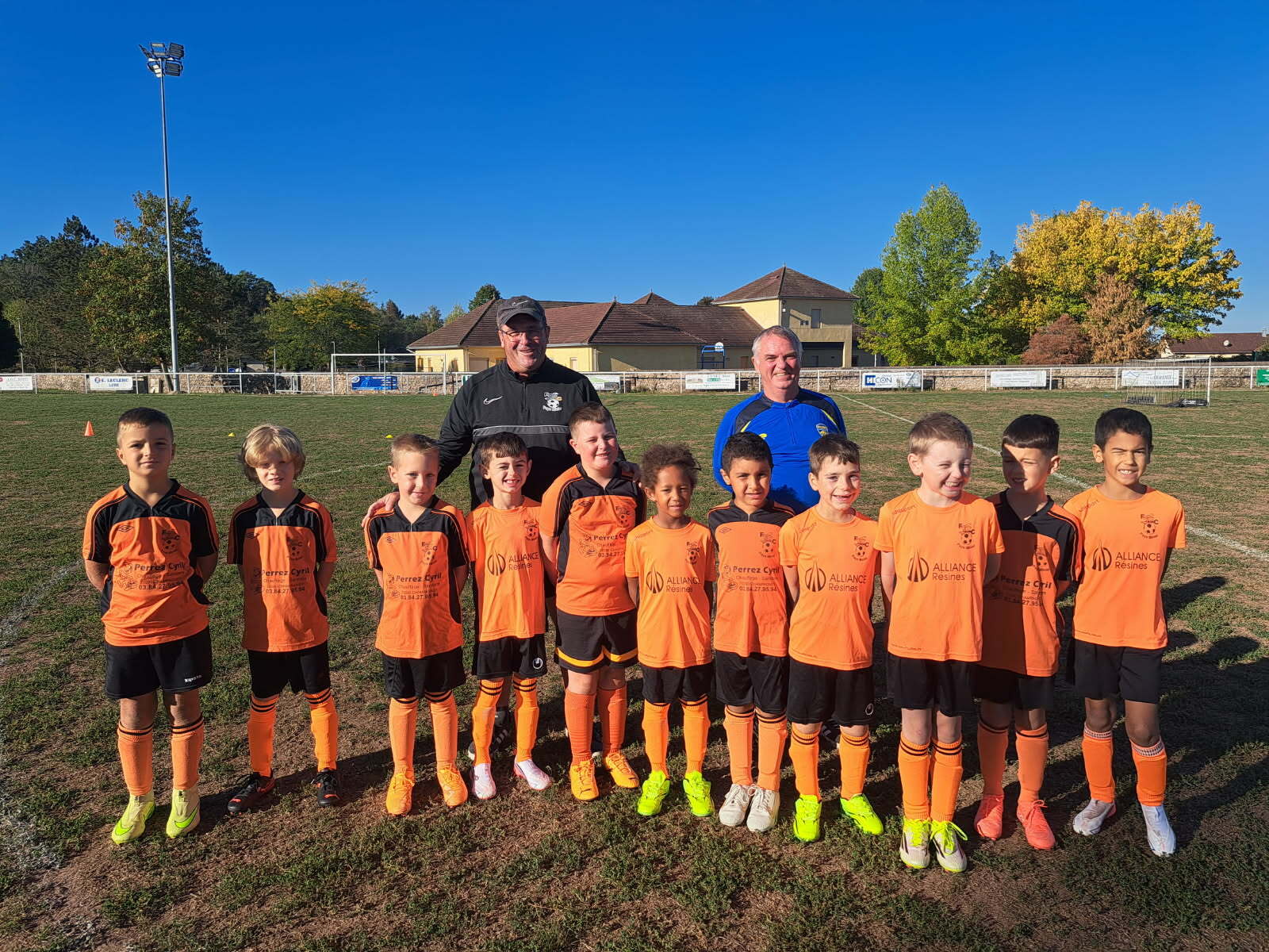 RETOUR SUR LE PLATEAU U9G JOUE A FRANCHEVELLE...