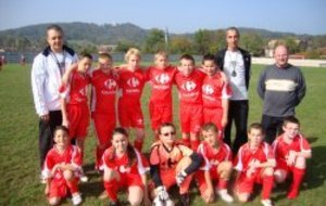 LES U13 RETROUVENT LE SOURIRE...