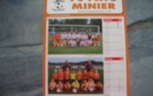 LES CALENDRIERS DU FC PAYS MINIER SONT ARRIVES...
