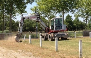 LE CHANTIER DEBUTE...