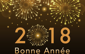 MEILLEURS VOEUX POUR 2018...