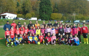 UNE BELLE MATINEE EN COMPAGNIE DE NOS U11F...