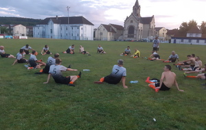 LES ENTRAÎNEMENTS DE LA SEMAINE 34...