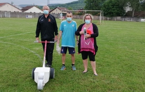 APRES CHAMPAGNEY..., C'EST A RONCHAMP QUE LES TERRAINS ONT ETE TRACES...