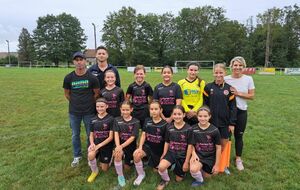 U13F, UNE PREMIERE ENCOURAGEANTE...