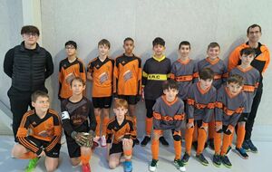 RETOUR SUR UN AUTRE PLATEAU U13G DU SECOND TOUR DEPARTEMENTAL DE FUTSAL...