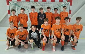 RESULTATS DU FUTSAL U15G...