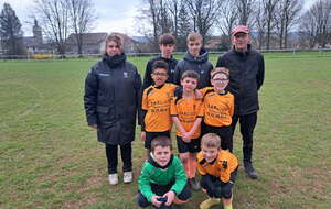 RETOUR SUR LE PLATEAU U9G JOUE A CHAMPAGNEY...