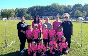 NOS FOOTBALLEUSES U8F ETAIENT AUSSI DE SORTIE...