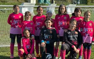 RETOUR SUR LE PLATEAU U11F JOUE A CHAMPAGNEY...