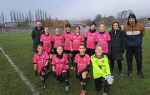 U13F, DEBUT VICTORIEUX FACE A VESOUL...