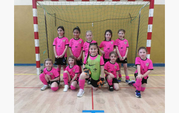 RETOUR SUR LE PLATEAU FUTSAL U8F...