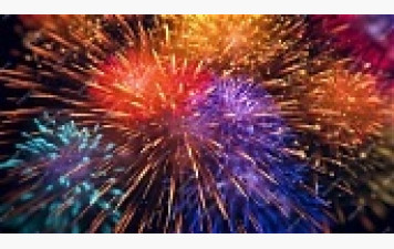 FEUX D'ARTIFICE AU STADE DE RONCHAMP...