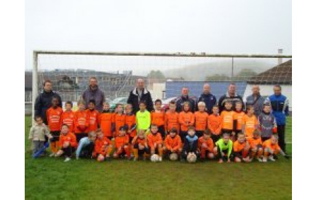 LE RETOUR DES U6, U7, U8 ET U9 DU FC PAYS MINIER..