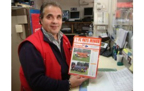LES CALENDRIERS DU FC PAYS MINIER SONT EN VENTE...