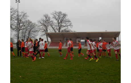 U15, UNE DEFAITE AU GOÛT AMER...