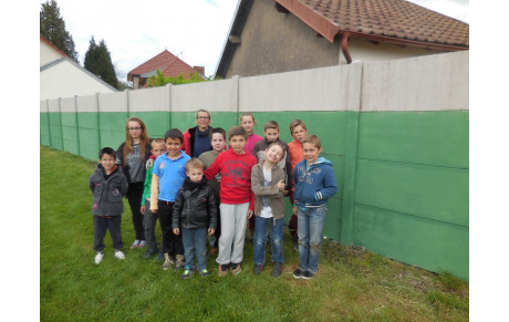 LE CHANTIER DE JEUNES A DEBUTE...