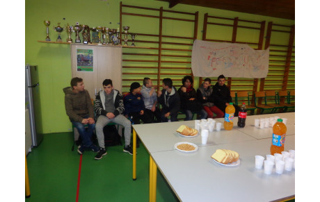 FUTSAL U15..., FIN DE L'AVENTURE...