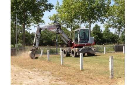 LE CHANTIER DEBUTE...