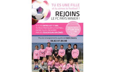JOURNEE DECOUVERTE DU FOOTBALL FEMININ...