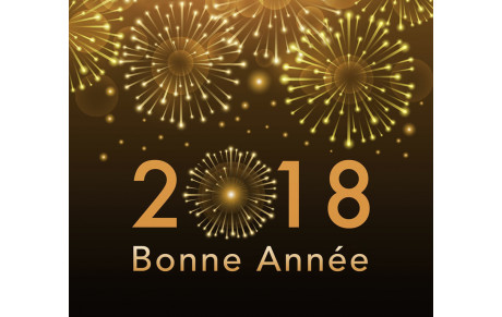 MEILLEURS VOEUX POUR 2018...