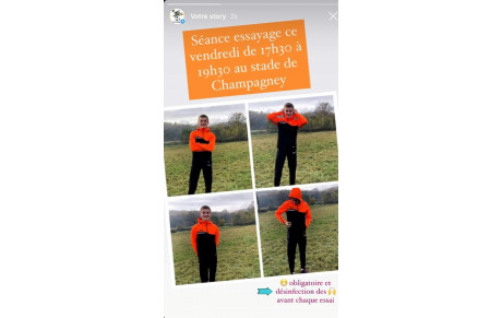 NOUVELLE SEANCE D'ESSAYAGE...