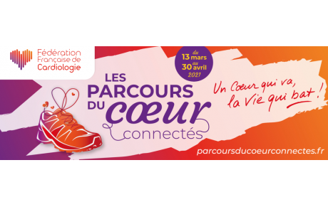 LES PARCOURS DU COEUR CONNECTES 2021 - ETAPE 1...
