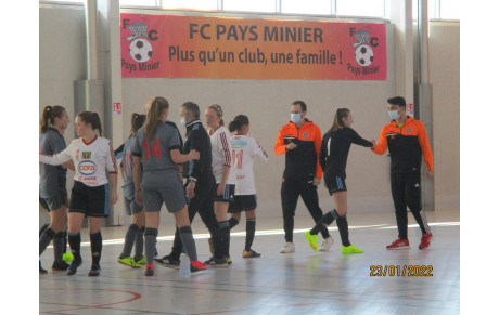 RETOUR SUR LE PLATEAU U18F JOUE A RONCHAMP...