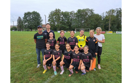 U13F, UNE PREMIERE ENCOURAGEANTE...