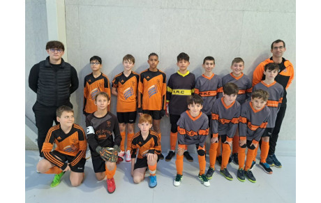 RETOUR SUR UN AUTRE PLATEAU U13G DU SECOND TOUR DEPARTEMENTAL DE FUTSAL...