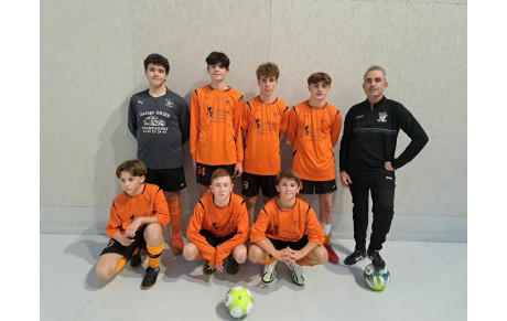 FUTSAL, QUALIFICATION DE NOTRE EQUIPE U15G (C)...