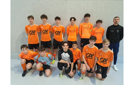 FUTSAL U15G, 4 SUR 5...