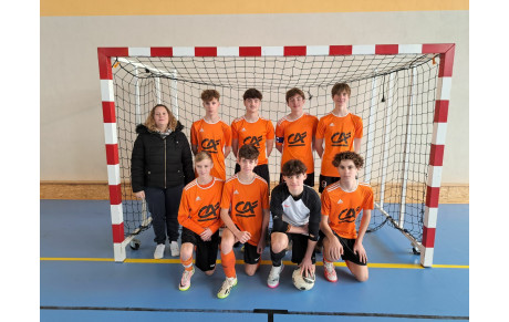 FUTSAL U15G, LE FC PAYS MINIER, 3ème DE HAUTE-SAÔNE...