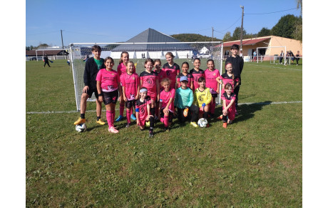 RETOUR SUR LE PLATEAU U11F JOUE A CHAMPAGNEY...