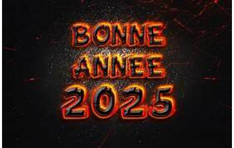 BONNE ANNEE 2025...