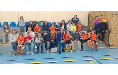 NOS U11G (A) SONT EN DEMI-FINALE DU FUTSAL DEPARTEMENTAL...