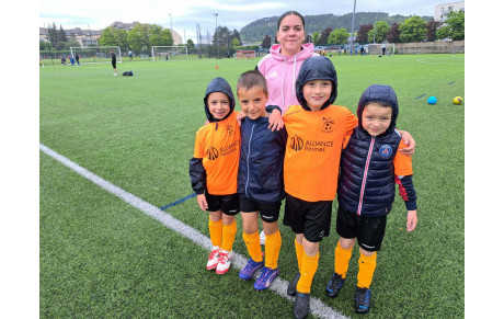 C'ETAIT EGALEMENT LA DER DE NOS FOOTBALLEURS U7G ET FOOTBALLEUSES U8F...